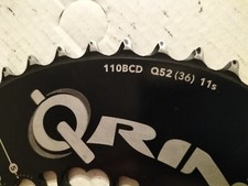 Rotor Rings Guarnitura Ovale 52 7075 T6 Cnc 110BCD Chainring Oval