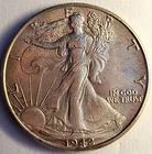 1942 WALKING LIBERTY SILVER HALF DOLLAR UNC #MC_603