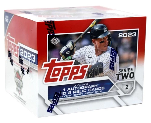 2023 TOPPS SERIES 2 BASEBALL JUMBO HTA BOX BLOWOUT CARDS