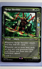 2024 MTG Magic the Gathering DSK Duskmourn Showcase #320 Hedge Shredder