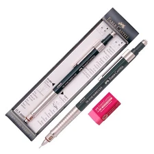 Faber Castell Tk Fine Vario L Drafting Mechanical Pencil 0.5 Mm +packing Case/gi