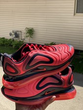 nike air max 720 all red