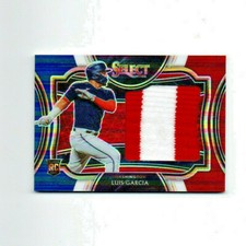 2021 Select Horizontal Rookie Jumbo Swatch Tri-Color Prizm Luis V. Garcia 87/99