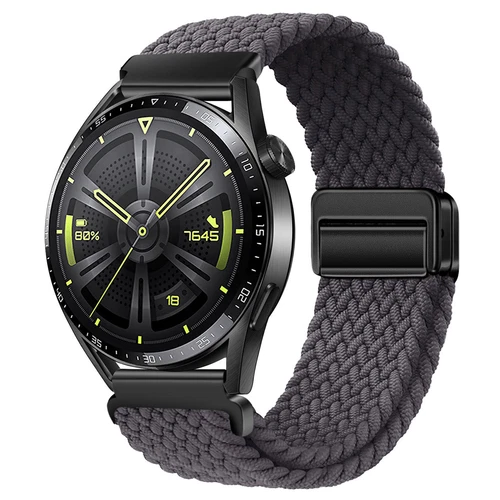 Correa de reloj de pulsera magnética de nailon trenzado de 18 mm 20 mm 22 mm correa de liberación rápida - Imagen 27 de 169