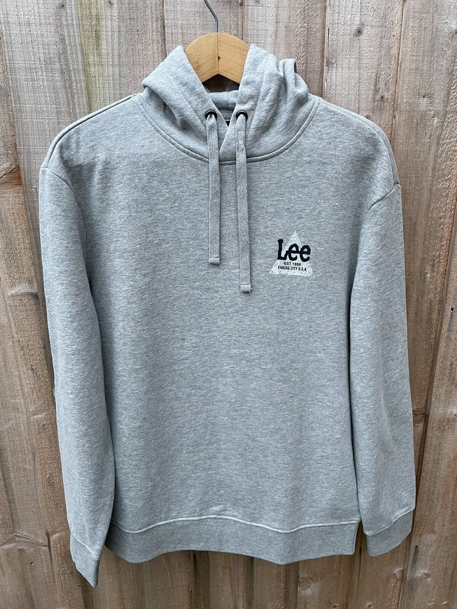 Lee Jeans Hoodie Sweat Grey Medium Brand New With Tags Workwear Oi