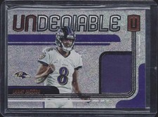 LAMAR JACKSON 2019 UNPARALLELED UNDENIABLE JERSEY