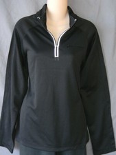 Everlast Jacket Women's Large Black Boxing Pullover Zip Gym Training Coat New