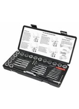 Performance Tool W4002DB 40-PIECE METRIC TAP AND DIE SET NF, NC  NPT New Open
