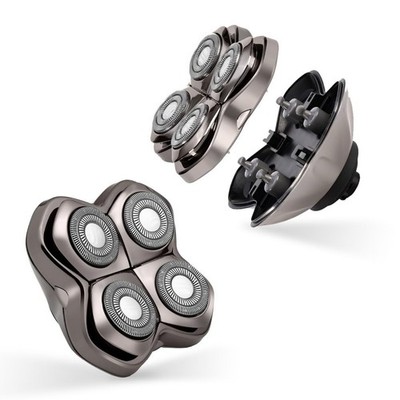 1 Pack Shaver Replacement Heads for Skull PitbulGold PRO GX5