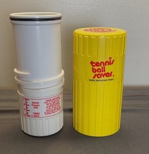 Vintage Tennis Ball Saver Storage Container Keeps Balls Factory Fresh USA
