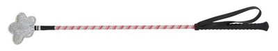 Kerbl Children's Whip Jumping Whip, 65 cm, PinkSilver, with Clap, PinkSilver,...