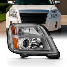 Passenger Side Headlight Assembly for 2010-2015 GMC Terrain Halogen OEM Style
