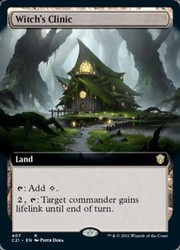 Witch's Clinic (Extended Art) Commander 2021 #407