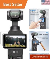 Ultra HD Screen  Lens Protectors for DJI Osmo Pocket 3/4 - Anti-Fingerprint