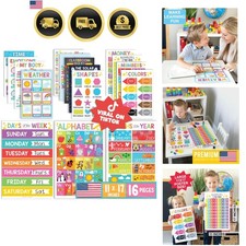 16 Educational Posters for Toddlers 1-3 - Learning Poster for Kids Ages 3-5, ...