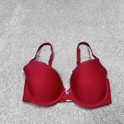 Victoria s Secret Bra Demi Red Size 32DD