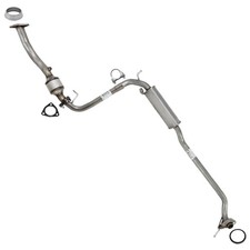 Epa Approved Rear Catalytic Resonator Exhaust Kit Fits 2009-13 Honda Fit 1.5l Epa Approved Rear Catalytic Resonator Exhaust Kit Fits 2009-13 Honda Fit 1.5l