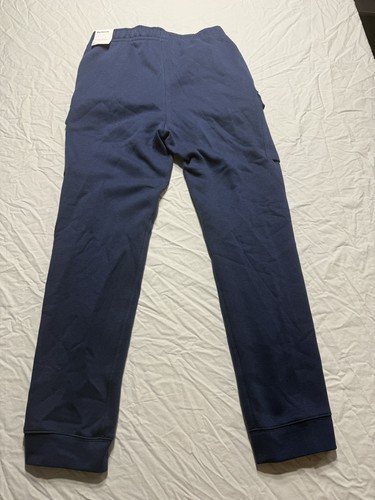 (FV2342 410) NWT Nike Sportswear Air Cargo Joggers navy/white sz XL Boys A21 - Picture 4 of 7