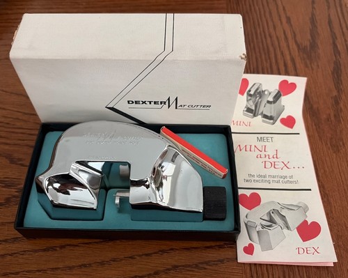 Dexter Mat Cutter w/ Box + Spare Blades