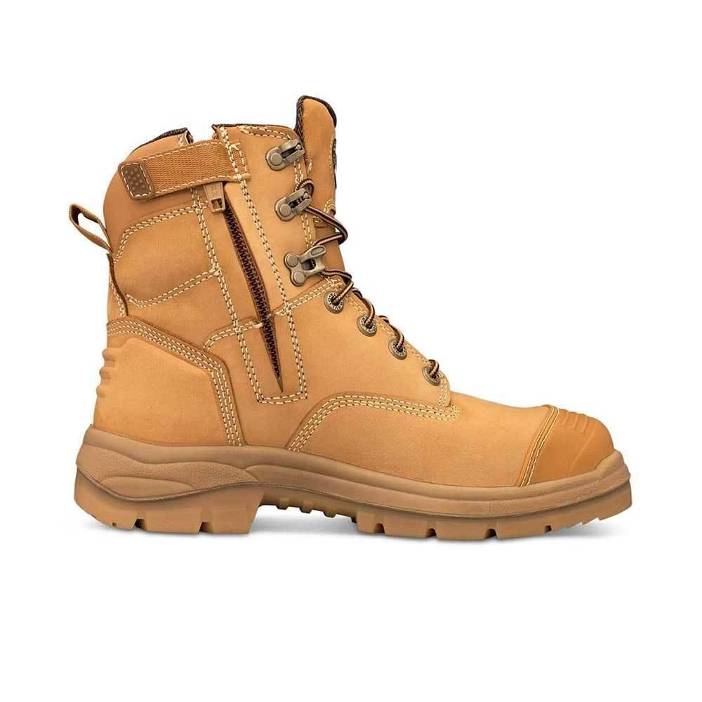 Oliver AT 55332Z 150MM Zip Sided Safety Steel Toe Work Boots