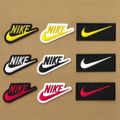 Nike 3M Self-Adhesive Backing Embroidered Patch Aufnäher Stickerei Glue oder Nähen