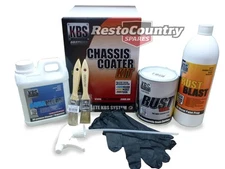 KBS Chassis Coater Kit GREY Rust Corrosion Prevention Degreaser