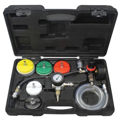 Mastercool 43306 Heavy Duty Cooling System Kit with 4 quick disconnect vacuum