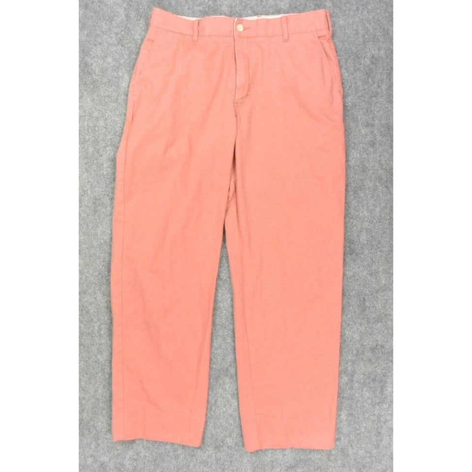 Pantalones Bills Khakis Para Hombres 34x31 Calce Estándar Rojo Pantalones Parker Hechos en EE. UU. Foto 2 de 4