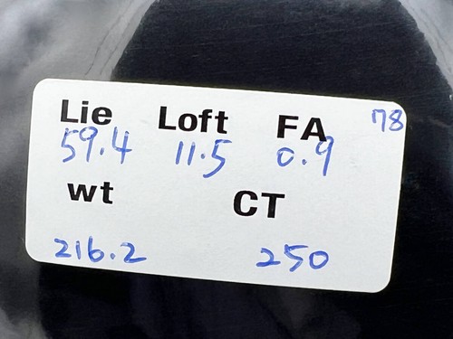 TaylorMade Tour-issue 2023 BRNR DRIVER Mini Driver 11.5 PROTO TOUR ISSUE - Picture 10 of 10