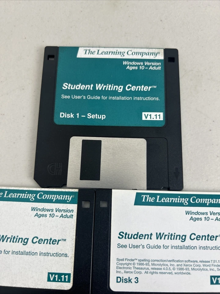 The Learning Company: Student Writing Center for Windows - Image 3 of 4