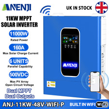 11KW/48V 6.2KW/48V 4.2KW/24V 2KW/12V Hybird Solar Inverter On/Off Grid MPPT 230V