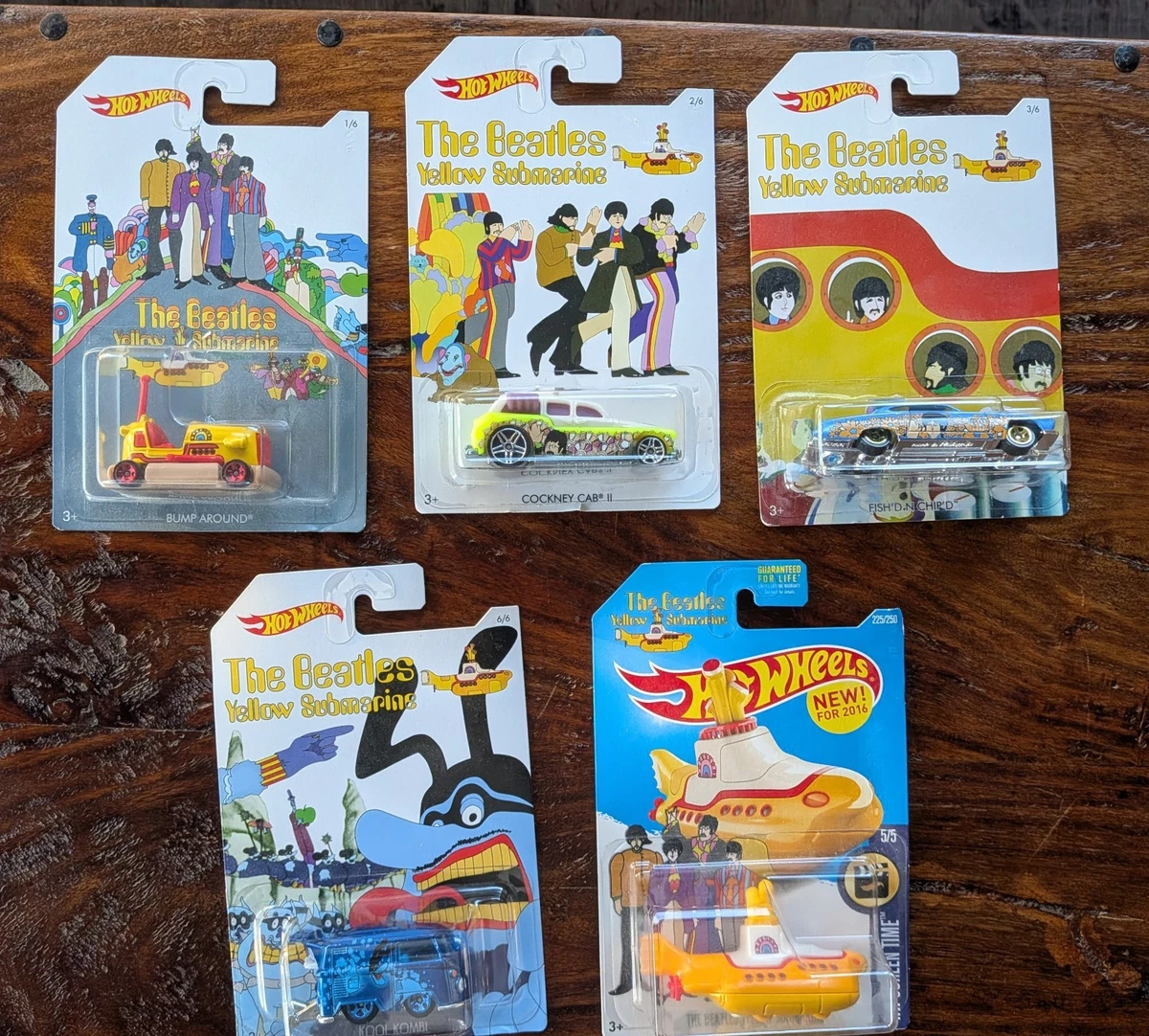 Yellow Hot Wheels The Beetles Yellow Submarine Hot Wheels