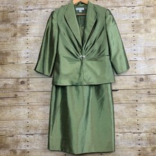 Coldwater Creek Formal Occasion Dress-Womens size 6 Bridal 2 Piece Set 