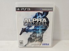 Alpha Protocol (PlayStation 3) COMPLETE!  PRISTINE CONDITION! SHIPS FREE TODAY! 