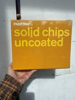 Pantone Solid Chips Uncoated (rip-apart paint chip tones)- still in plastic