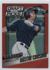 2014 Panini Prizm Perennial Draft Picks Red Prizm 23/100 Austin Cousino #29 1s8