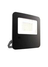 Ansell Projecteur LED 50W 3000K Projecteur LED Sécurité IP65 Noir AZILED50/WW