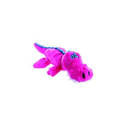 GoDog Toys Just for Me Gator Pink with Chew Guard, Mini