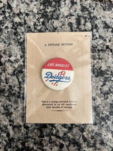 Los Angeles Dodgers 1 3/4" Round Vintage MLB Baseball Button | eBay