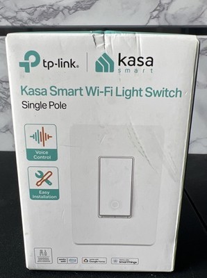 TP-LINK Kasa Smart Wi-Fi Light Switch Single Pole (HS200)