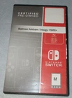 Nintendo Switch Game Batman: Arkham Trilogy  Preowned Tested Works Euro PEGI