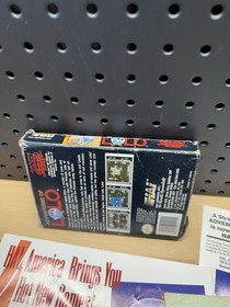 Adventures of Lolo Nintendo NES completo di scatola con poster BOX WEAR