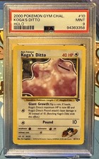 Koga's Ditto 2000 Pokemon Gym Challenge 10/132 Holo Rare PSA 9 on eBay