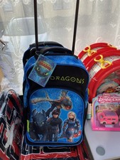 Dragons Drachen zähmen Trolley Koffer Kind Kindertrolley Tasche Neu