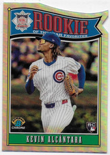 2025 Bowman Chrome Rookie of the Year Favorites #ROY15 Kevin Alcantara RC - Cubs