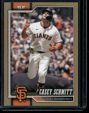 2026 Topps Series 1 #57 - Casey Schmitt - Gold