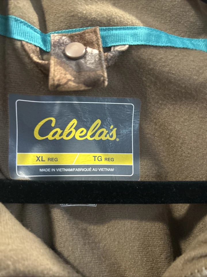 Cabela's Zonz Woodlands OutfitHer Chaqueta de Caza MUJERES Camuflada Cremallera Completa Con Capucha XL Foto 2 de 4