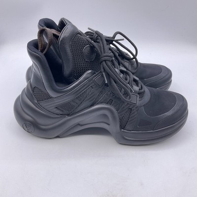 Louis Vuitton Archlight Sneaker Black LV Monogram Womens Size EU