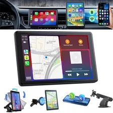 8'' Portable Wireless Apple CarPlay Android Auto Touch Screen Car Radio Stereo