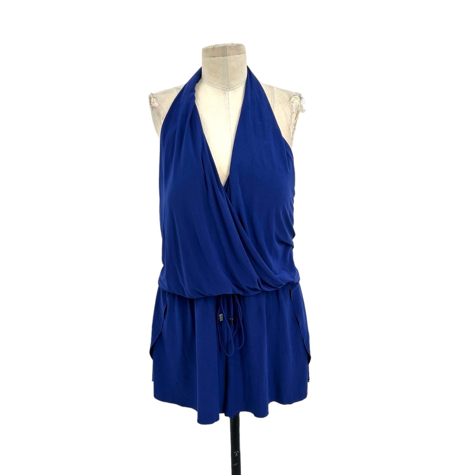 MAGICSUIT Solid Bianca One-Piece Romper Blue Size… - image 1